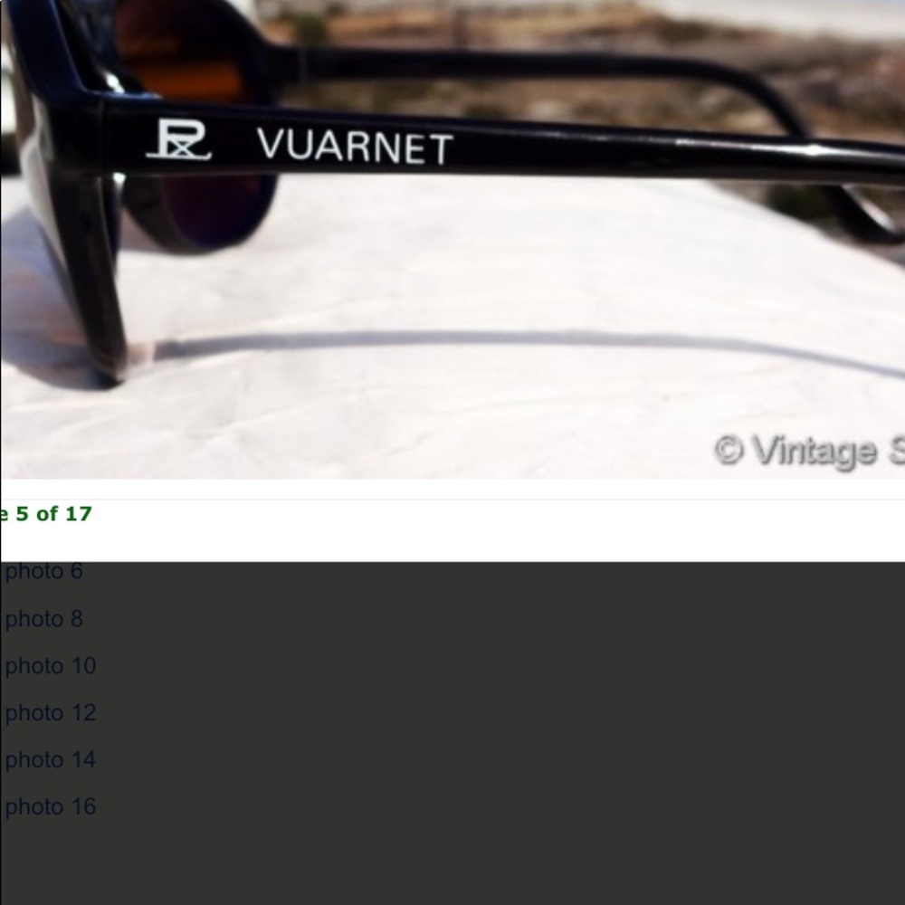 VUARNET Super RARE French Sunglasses - Picture 3 of 16
